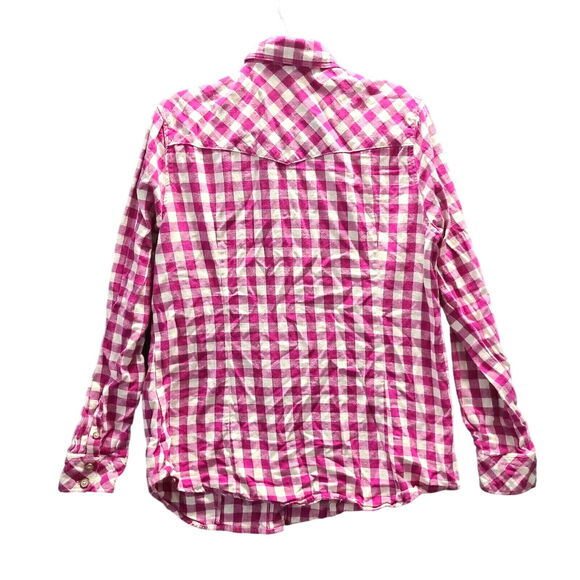 Bit & Bridle Womens Button-up Shirt Multicolor Size Medium 100% Cotton - Picture 2 of 12